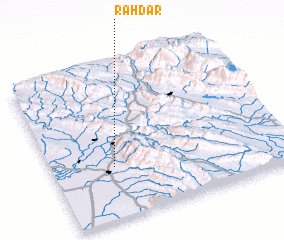 3d view of Rāhdār