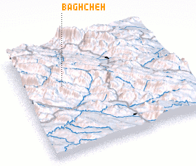 3d view of Bāghcheh