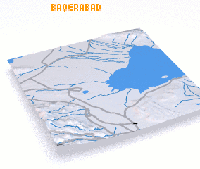 3d view of Bāqerābād