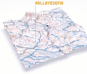 3d view of Mollā-ye Sefīd