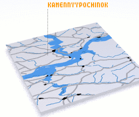 3d view of Kamennyy Pochinok