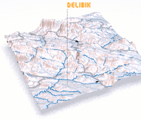 3d view of Delī Bīk
