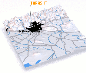 3d view of Ţarasht