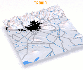 3d view of Tabā\