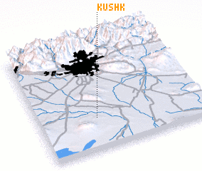 3d view of Kūshk