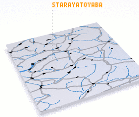 3d view of Staraya Toyaba