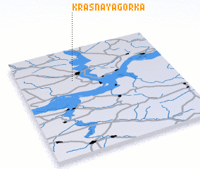 3d view of Krasnaya Gorka