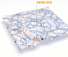 3d view of Āb Malakh