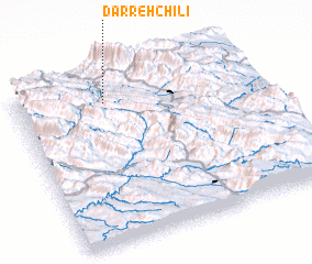 3d view of Darreh Chīlī