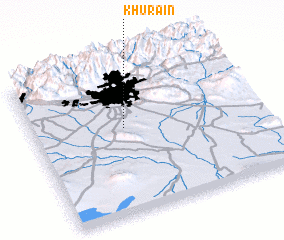 3d view of Khūrā\