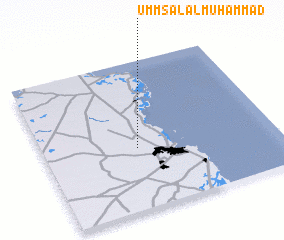 3d view of Umm Şalāl Muḩammad