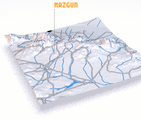 3d view of Māzgūn