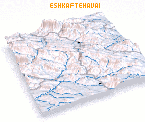 3d view of Eshkaft-e Havā\