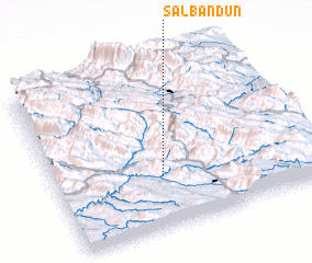 3d view of Salbandūn