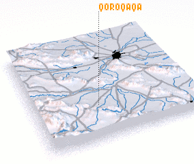 3d view of Qoroq Āqā