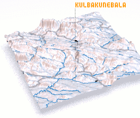 3d view of Kūlbākūn-e Bālā