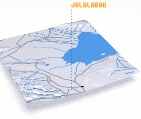 3d view of Jalālābād