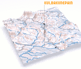 3d view of Kūlbākūn-e Pā‘īn