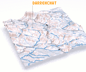 3d view of Darreh Chāt