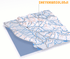 3d view of Sheykhīān Solonjī