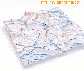 3d view of Delī Bejak-e Sefīdār