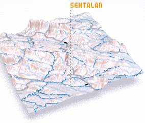 3d view of Seh Talān