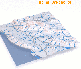 3d view of Halālī-ye Manşūrī