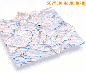 3d view of Seyyed Ḩājjī Gharīb