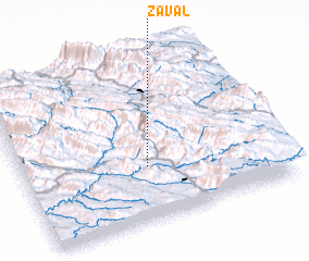 3d view of Zavāl