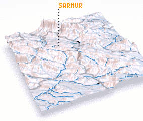 3d view of Sar Mūr