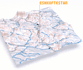 3d view of Eshkoftestān