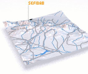 3d view of Sefīdāb