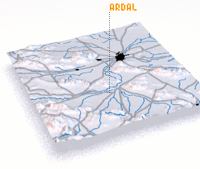 3d view of Ardāl