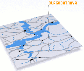 3d view of Blagodatnaya