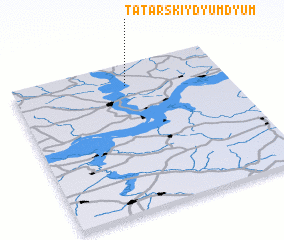 3d view of Tatarskiy Dyumdyum