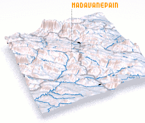 3d view of Mādavān-e Pā\