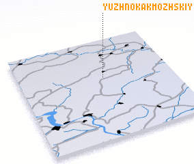 3d view of Yuzhno-Kakmozhskiy