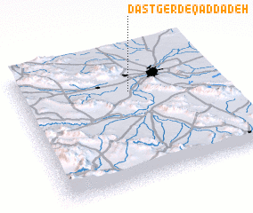 3d view of Dastgerd-e Qaddādeh