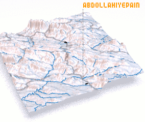 3d view of ‘Abdollāhī-ye Pā\