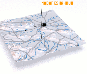 3d view of Ma‘dan-e Shāhkūh