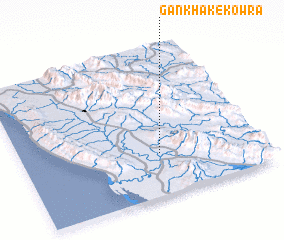 3d view of Gankhak-e Kowrā