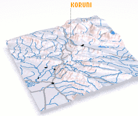 3d view of Korūnī