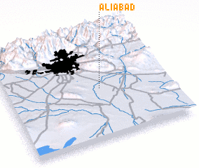 3d view of ‘Alīābād