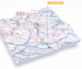 3d view of Bard Kūh