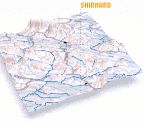 3d view of Shīr Mard