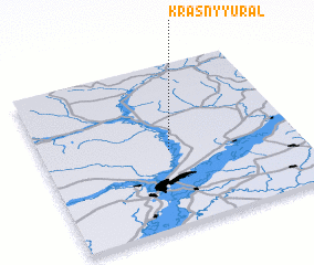 3d view of Krasnyy Ural