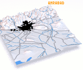3d view of ‘Amrābād