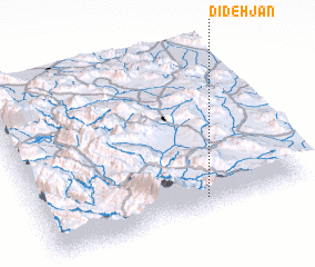 3d view of Dīdeh Jān