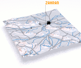 3d view of Zahrān