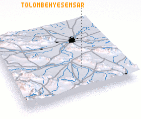 3d view of Tolombeh-ye Semsār